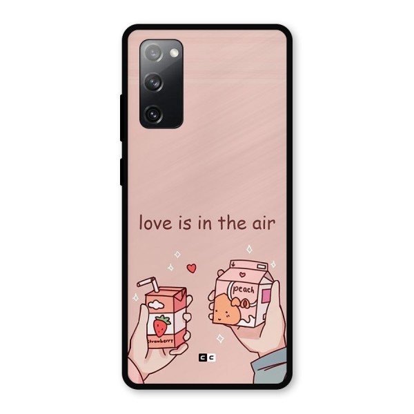 Love In Air Metal Back Case for Galaxy S20 FE 5G