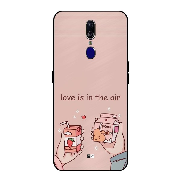 Love In Air Metal Back Case for Oppo F11