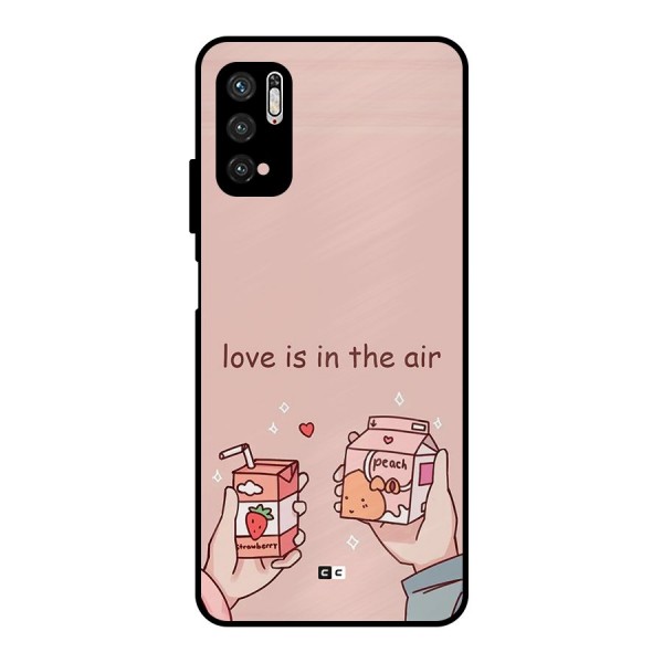 Love In Air Metal Back Case for Poco M3 Pro 5G