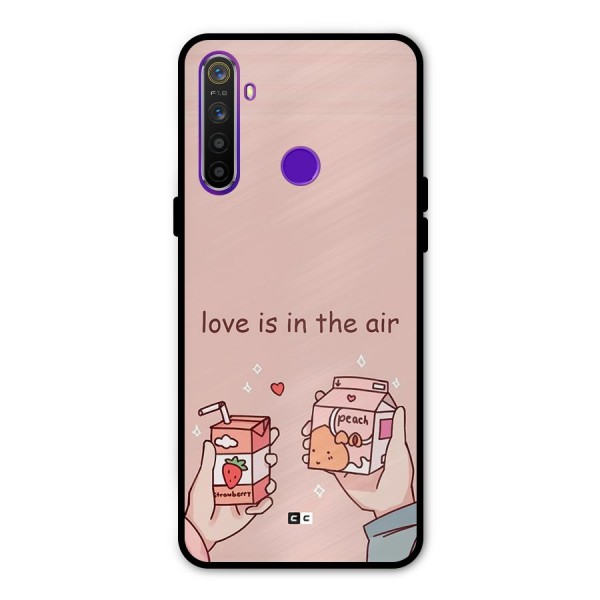 Love In Air Metal Back Case for Realme 5