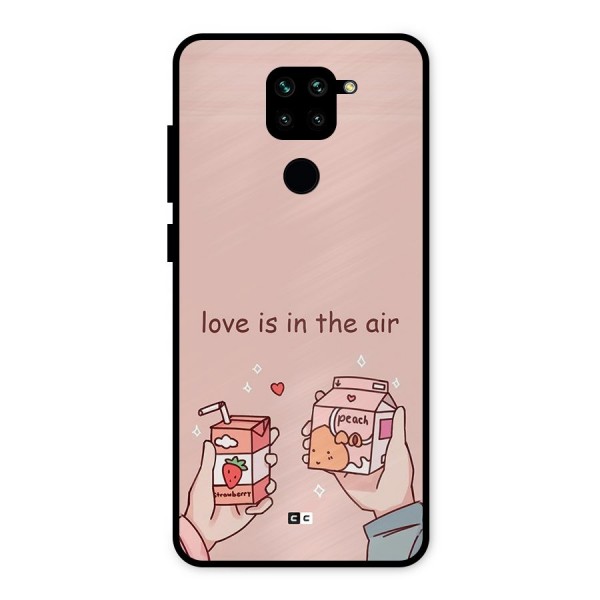 Love In Air Metal Back Case for Redmi Note 9