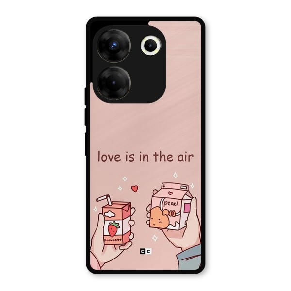 Love In Air Metal Back Case for Tecno Camon 20