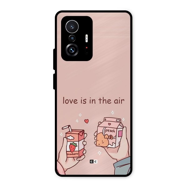 Love In Air Metal Back Case for Xiaomi 11T Pro