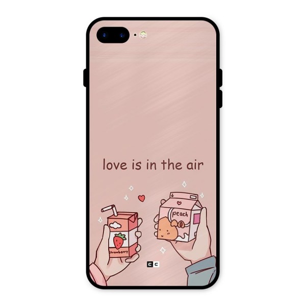 Love In Air Metal Back Case for iPhone 8 Plus