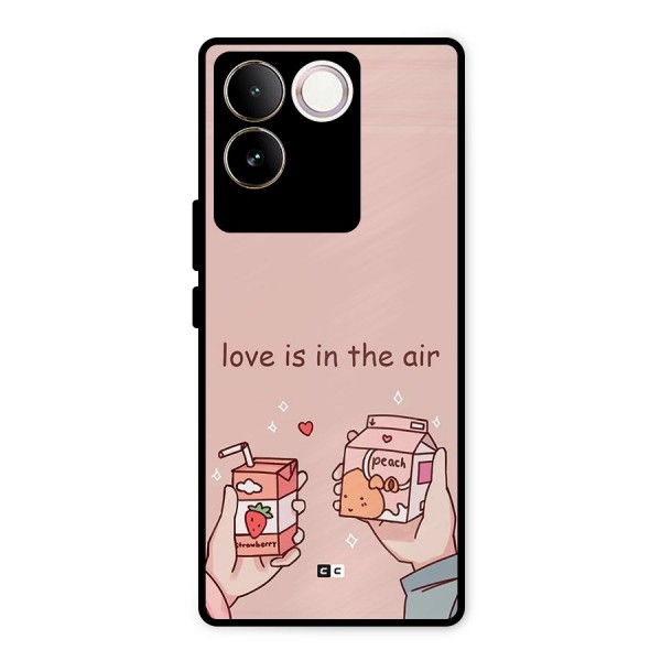 Love In Air Metal Back Case for iQOO Z7 Pro