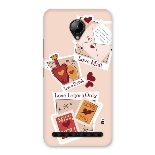 Love Language Back Case for Lenovo C2