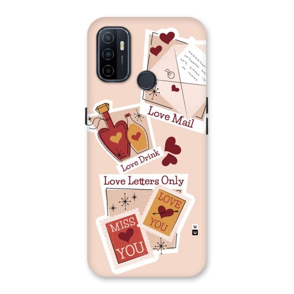 Love Language Back Case for Oppo A33 (2020)