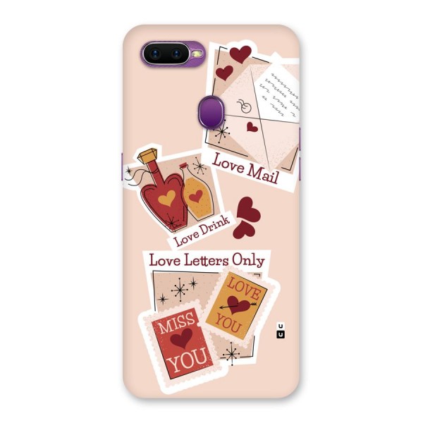 Love Language Back Case for Oppo F9