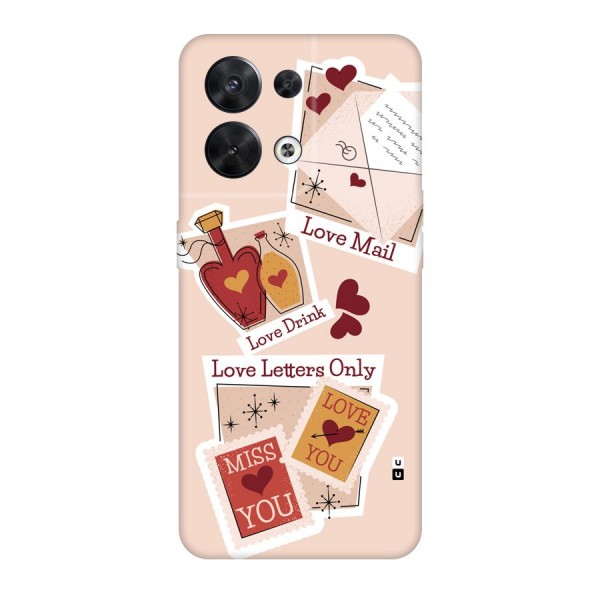 Love Language Back Case for Oppo Reno8 5G