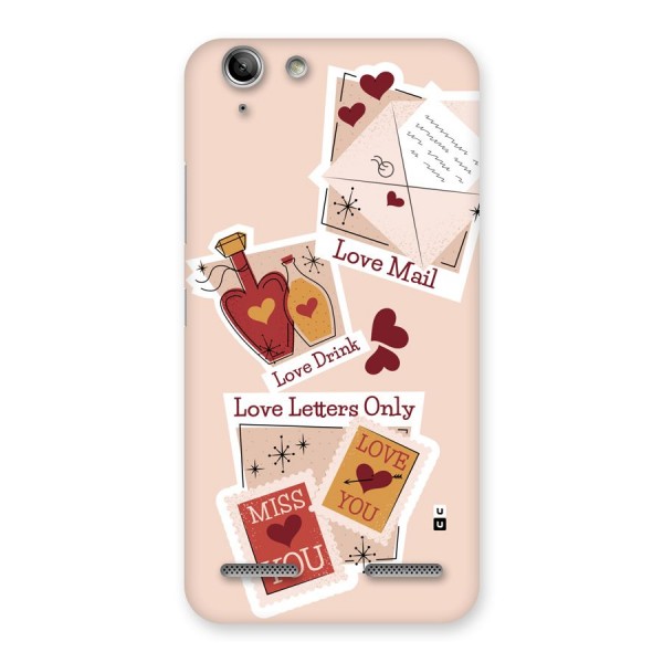 Love Language Back Case for Vibe K5 Plus