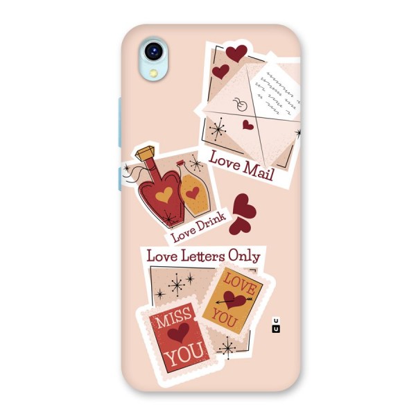 Love Language Back Case for Vivo Y1s