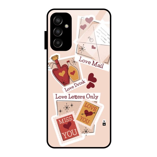 Love Language Glass Back Case for Galaxy F13