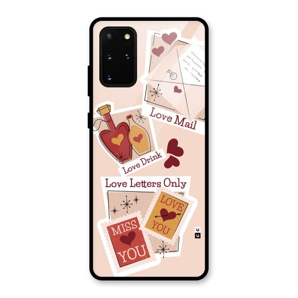 Love Language Glass Back Case for Galaxy S20 Plus
