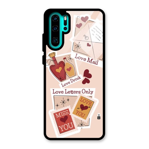 Love Language Glass Back Case for Huawei P30 Pro