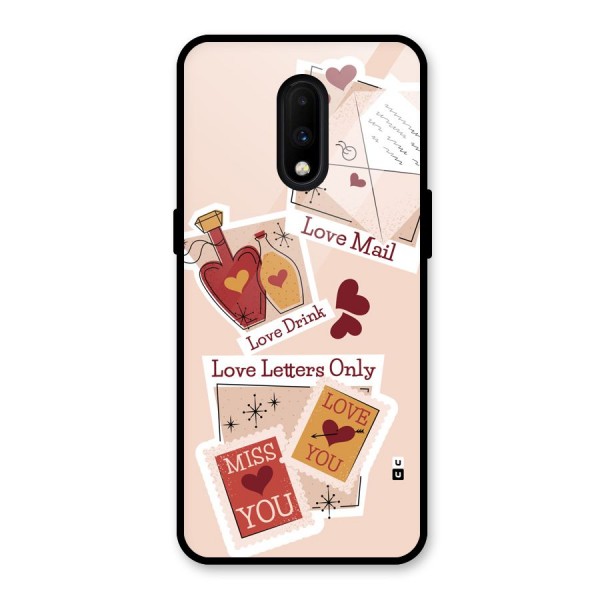Love Language Glass Back Case for OnePlus 7