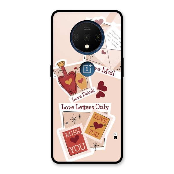Love Language Glass Back Case for OnePlus 7T