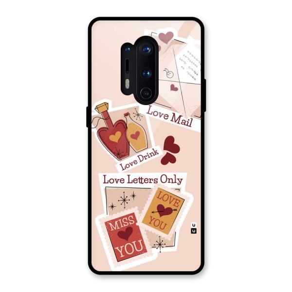Love Language Glass Back Case for OnePlus 8 Pro