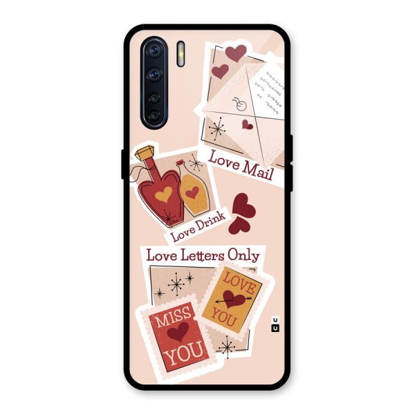 Love Language Glass Back Case for Oppo F15
