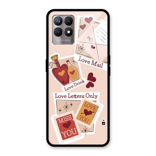 Love Language Glass Back Case for Realme Narzo 50