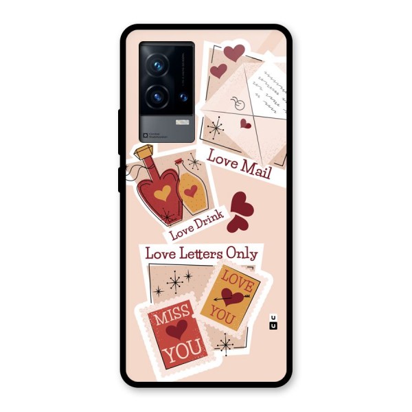Love Language Glass Back Case for iQOO 9 5G