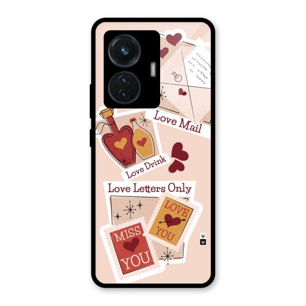 Love Language Glass Back Case for iQOO Z6 44W