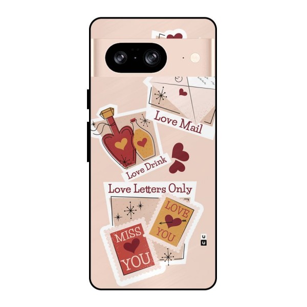 Love Language Metal Back Case for Google Pixel 8