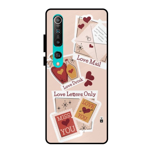 Love Language Metal Back Case for Mi 10