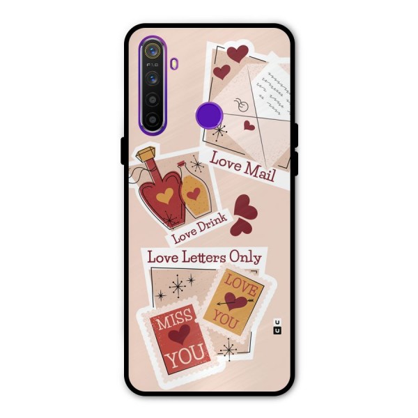 Love Language Metal Back Case for Realme Narzo 10