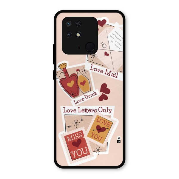 Love Language Metal Back Case for Redmi 10 Power
