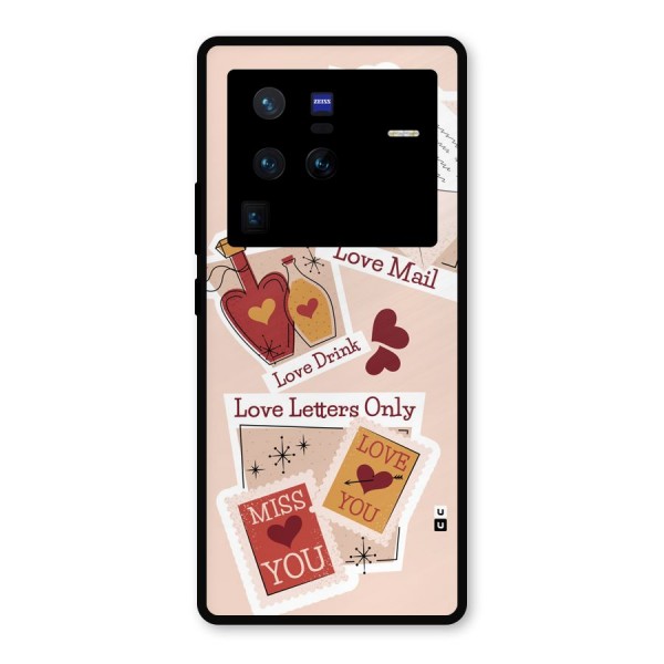 Love Language Metal Back Case for Vivo X80 Pro