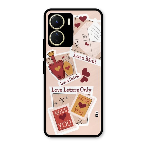 Love Language Metal Back Case for Vivo Y16