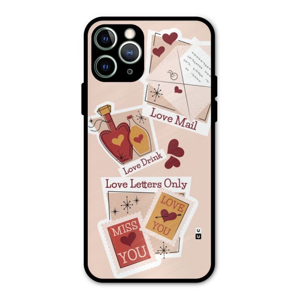 Love Language Metal Back Case for iPhone 11 Pro Max