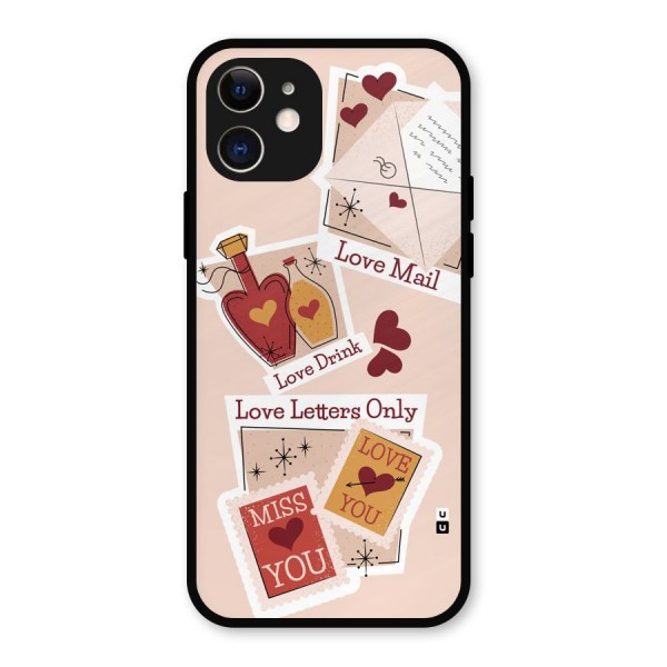 Love Language Metal Back Case for iPhone 12