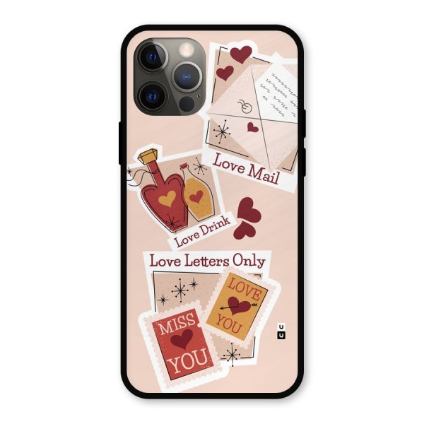 Love Language Metal Back Case for iPhone 12 Pro