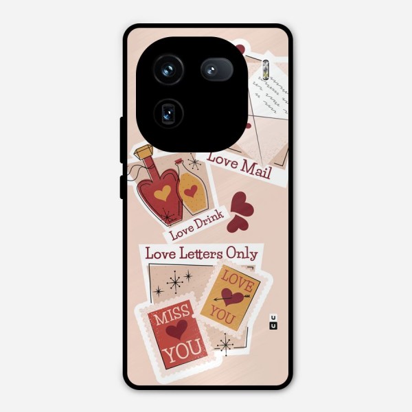 Love Language Metal Back Case for iQOO 12