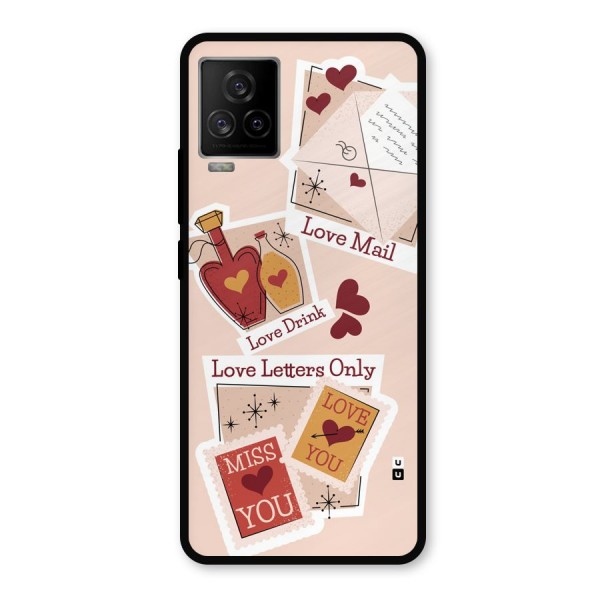Love Language Metal Back Case for iQOO 7 Legend 5G