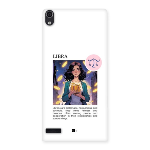Love Libra Back Case for Ascend P6