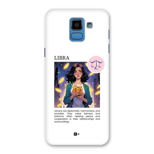 Love Libra Back Case for Galaxy On6