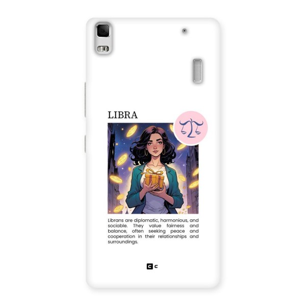 Love Libra Back Case for Lenovo K3 Note