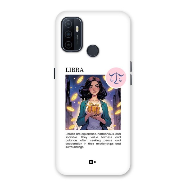 Love Libra Back Case for Oppo A32