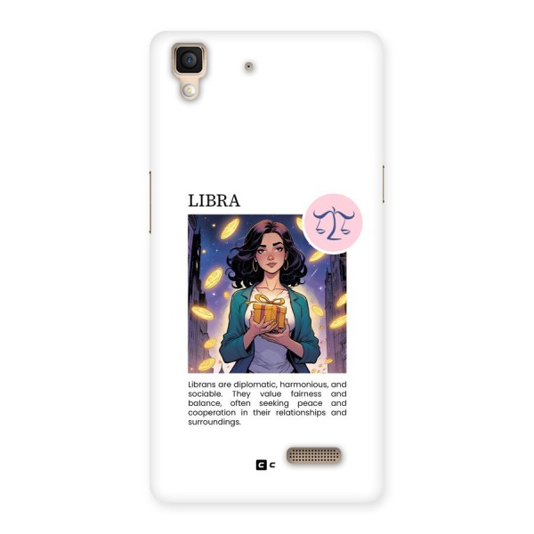 Love Libra Back Case for Oppo R7