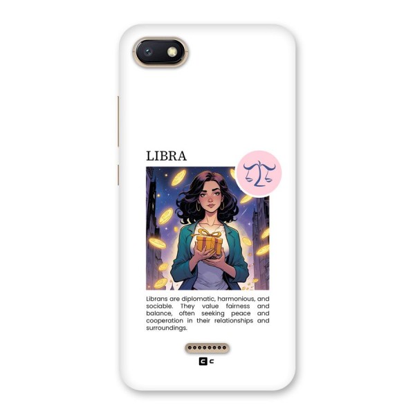 Love Libra Back Case for Redmi 6A