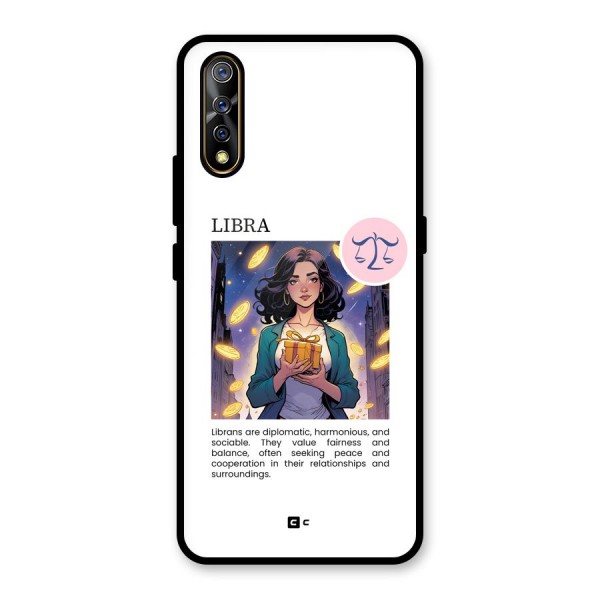 Love Libra Glass Back Case for Vivo S1
