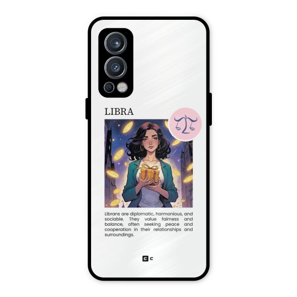 Love Libra Metal Back Case for OnePlus Nord 2 5G