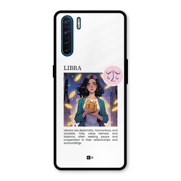 Love Libra Metal Back Case for Oppo F15