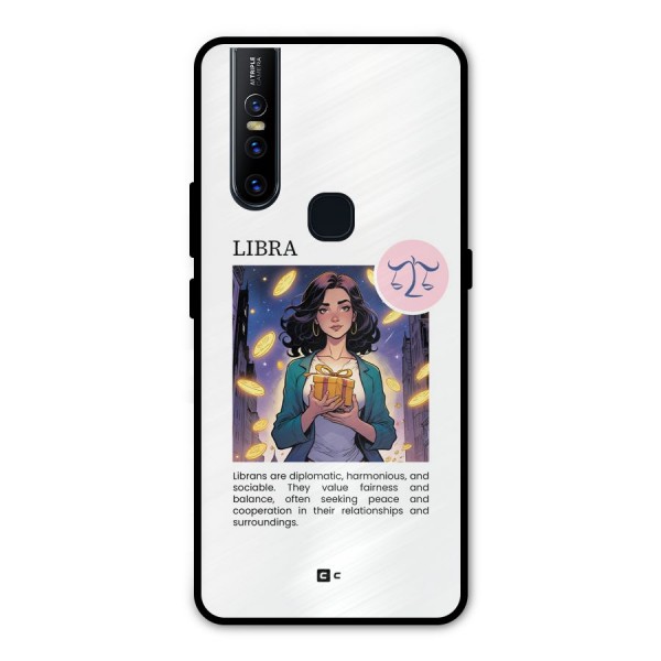 Love Libra Metal Back Case for Vivo V15