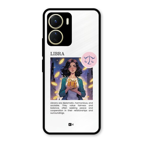 Love Libra Metal Back Case for Vivo Y16