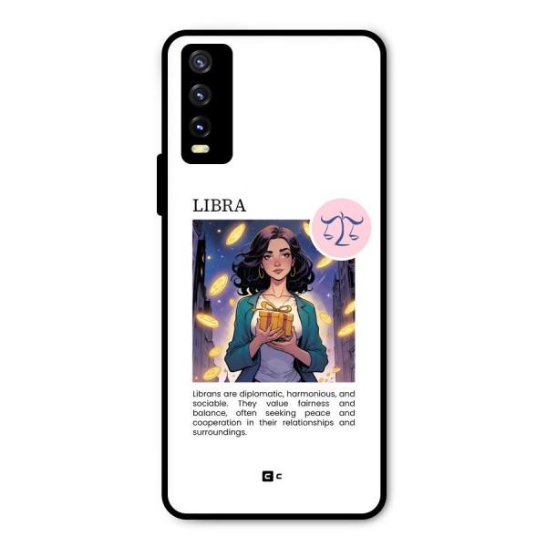 Love Libra Metal Back Case for Vivo Y20i