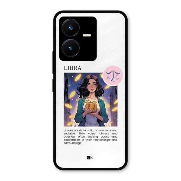 Love Libra Metal Back Case for Vivo Y22