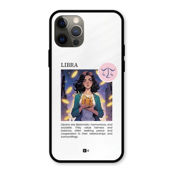 Love Libra Metal Back Case for iPhone 12 Pro
